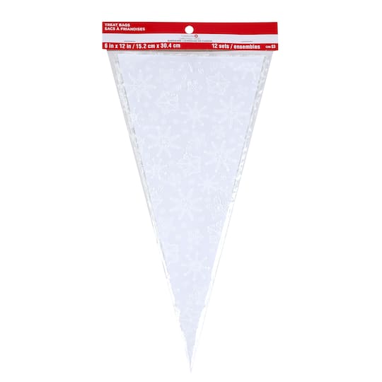 Snowflake Cone Bags By Celebrate It&#xAE;